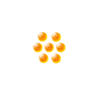 dragonballs model negru pe tricou