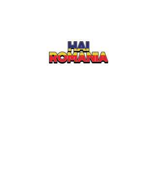 Subtitlu Hai Romania model alb pe tricou