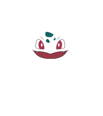 Bulbasaur model gri pe tricou