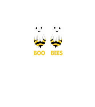 Boo bees model negru pe tricou