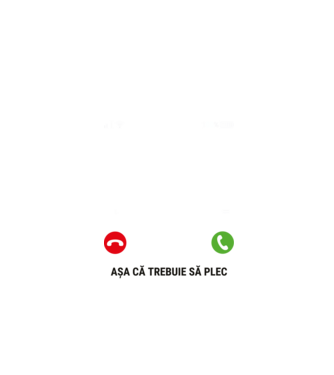 Mă sună fotbalul model negru pe tricou