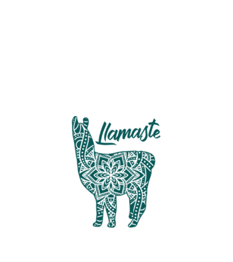 Lamaste unicolor model negru pe tricou