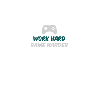 Work hard, game harder model verde neon pe tricou