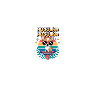 Huculka Puculka Câine 2 model roz deschis pe tricou