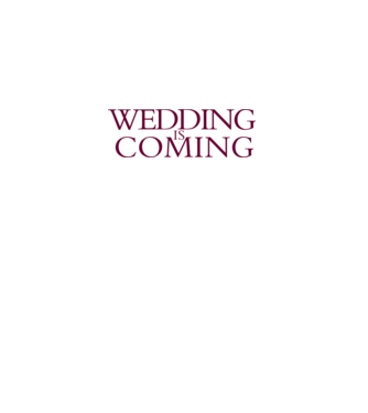 Wedding is coming model gri pe tricou