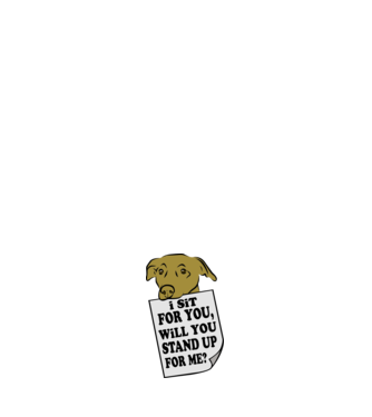 I sit for you model alb pe tricou