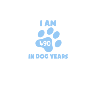 Dog Year - 490 model albastru regal pe tricou