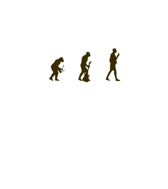 chitară evolution model negru pe tricou