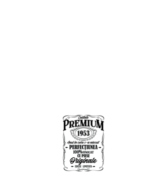 calitate premium -1953 - anul în care s-a născut - perfecțiunea - 100% unicat, cu piese originale, ediție limitată model negru pe tricou