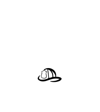 Fire fighter model alb pe tricou