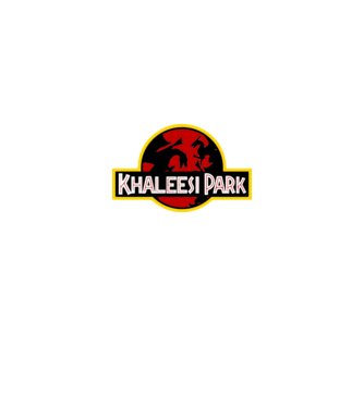 Khaleesi Park model alb pe tricou