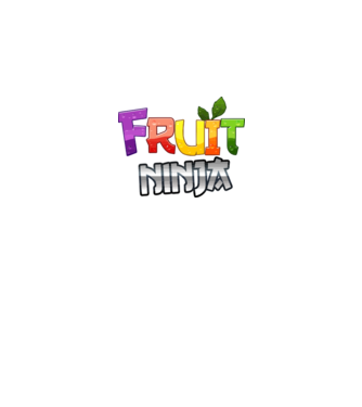Fruit Ninja model alb pe tricou