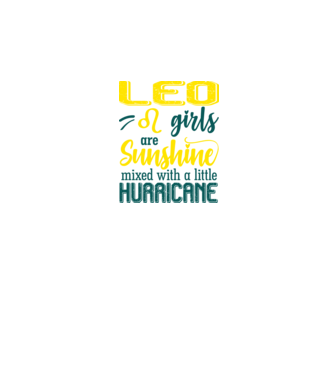 Sunshine with Hurricane LEO model negru pe tricou