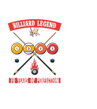 Billiard legend born in 1953 model negru pe tricou