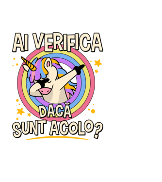 Ai verifica dacă sunt acolo? model negru pe tricou