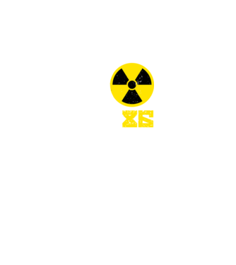 'Chernobyl ''86 3 culori' model negru pe tricou