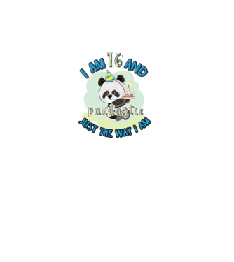 PANDASTIC 16 model alb pe tricou