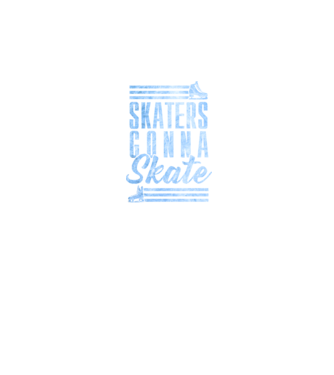skaters gonna skate model negru pe tricou