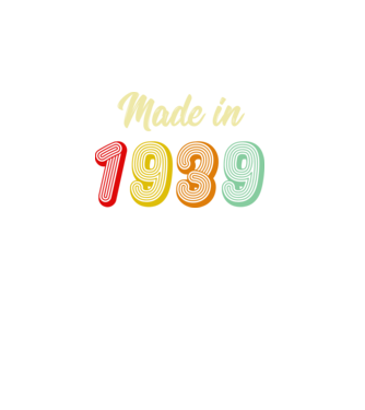 made in 1939 retro model turcoaz pe tricou