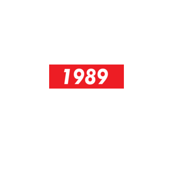 Supreme Birthday 1989 model negru pe tricou