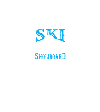Day without SKI model negru pe tricou