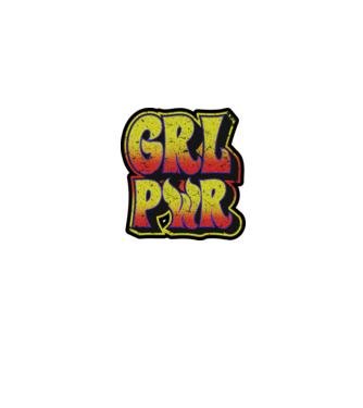 Girl power model gri pe tricou