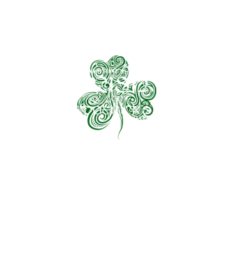 Everyone is irish shamrock model negru pe tricou