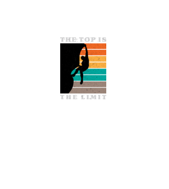 The Top is the limit model turcoaz pe tricou
