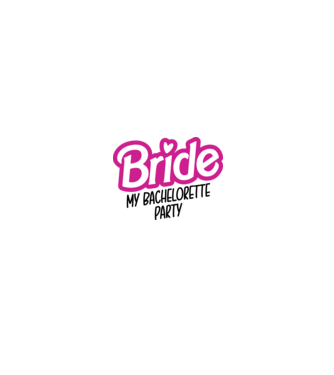 Bride Barbie model alb/roșu pe tricou