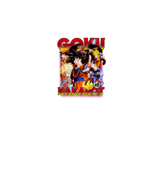 goku dragonball model roz pe tricou