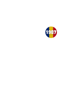 Made in 1987 model negru pe tricou