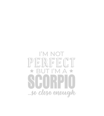 Not perfect, but SCORPIO model negru pe tricou