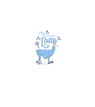 My patronus is Llama model negru pe tricou