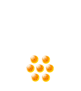 dragonballs model alb pe tricou