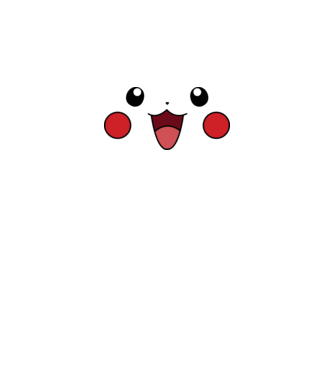 Pikachu model galben neon pe tricou