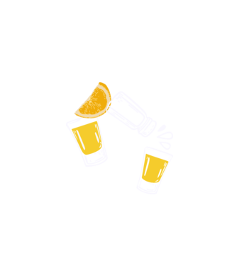 'I''ll bring you tequila' model negru pe tricou