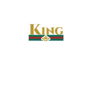 Gucci king model negru pe tricou