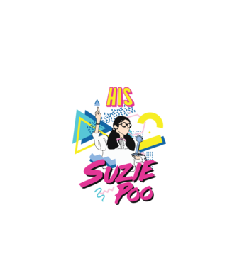 Stranger couple 80s retro Suzie model alb pe tricou