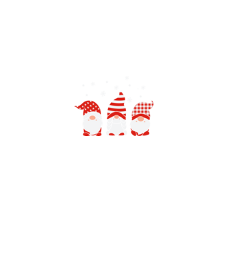 Xmas gnomes model negru pe tricou