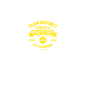 Team instinct champions model negru pe tricou