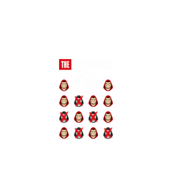 the resistance la casa de papel model negru pe tricou