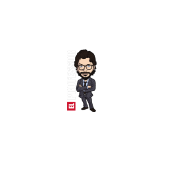 el professor drawing model negru pe tricou