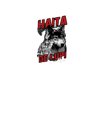 Petrecere de burlac - haită de lupi masculi alfa model negru pe tricou