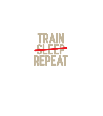 Train repeat model negru pe tricou