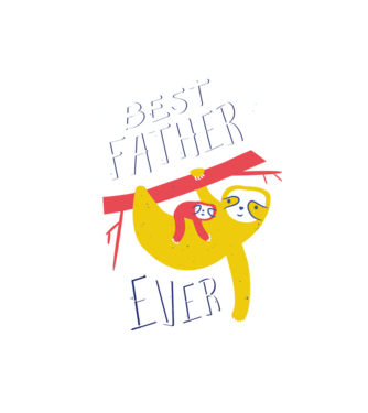 Best father model alb pe tricou