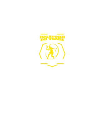 Toți jucătorii de tenis sunt creați egali August model negru pe tricou
