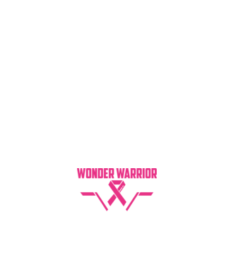 WONDER WARRIOR model negru pe tricou