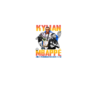 Mbappé tribute model negru pe tricou