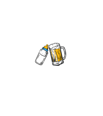 prima mea zi a tatălui model negru pe tricou