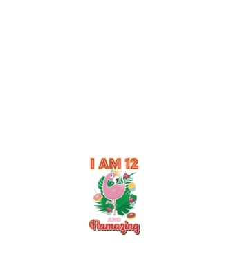 FLAMAZING Birthday 12 Years old model alb pe tricou
